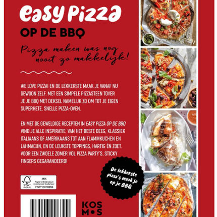 Grill Guru Grill Guru - Easy Pizza op de BBQ