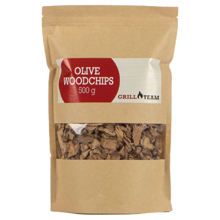 GrillTeam GrillTeam - Olijf woodchips 500 gram