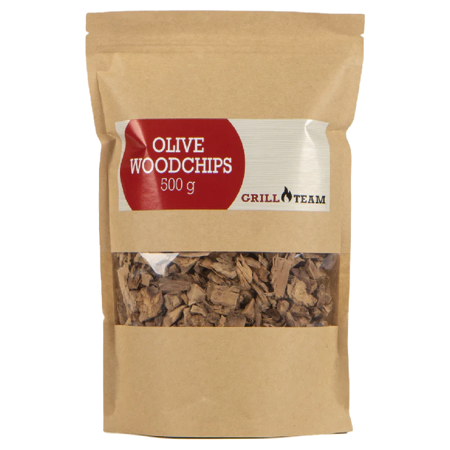 GrillTeam GrillTeam - Olijf woodchips 500 gram