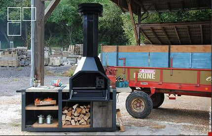 Home Fires Braai Home Fires Braai - Supreme de luxe 800 Vrijstaand compleet