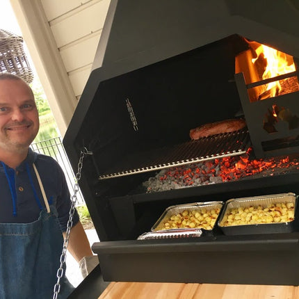 Home Fires Braai Home Fires Braai - Supreme de luxe 800 Vrijstaand compleet
