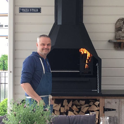 Home Fires Braai Home Fires Braai - Supreme de luxe 800 Vrijstaand compleet