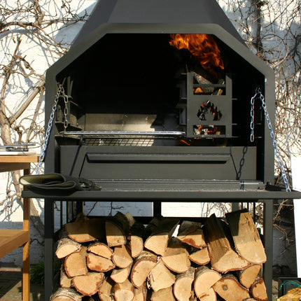 Home Fires Braai Home Fires Braai - Supreme de luxe 800 Vrijstaand compleet
