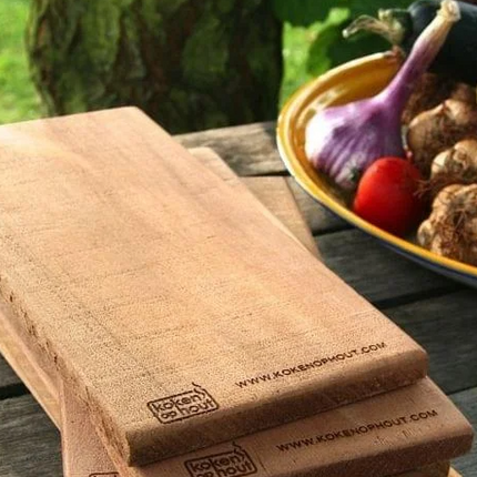 Koken op hout Koken op hout - Cederhouten BBQ-plank (losse plank)