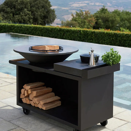 OFYR Hweritage Island 100 PRo Black op terras in mediteraanse omgeving
