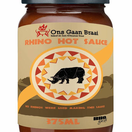 Ons Gaan Braai Ons Gaan Braai - Rhino Hot Sauce