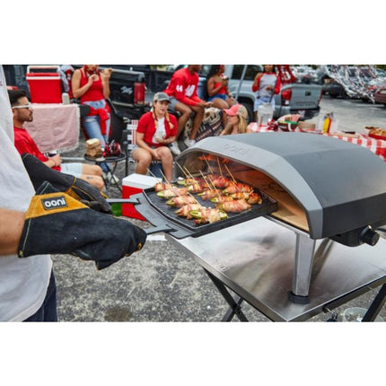 Ooni Ooni - Cast Iron Grillplaat 'Grizzler' dubbelzijdig