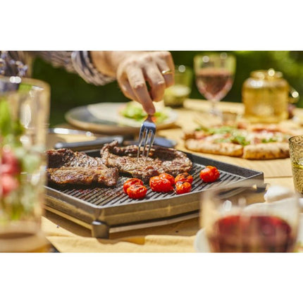 Ooni Ooni - Cast Iron Grillplaat 'Grizzler' dubbelzijdig
