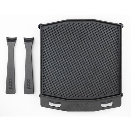 Ooni Ooni - Cast Iron Grillplaat 'Grizzler' dubbelzijdig