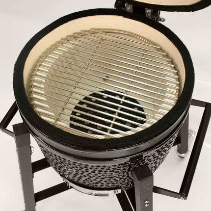 Patton Patton - Premium Kamado Grill 15" Black met onderstel