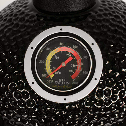 Patton Patton - Premium Kamado Grill 15" Black met onderstel