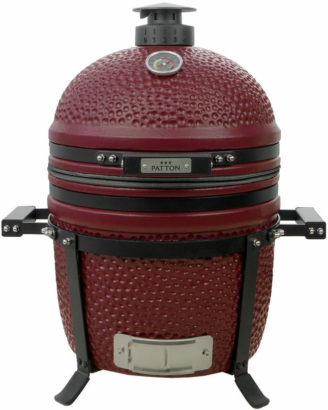 Patton Pre Order: Patton - Premium Kamado 15'' Bordeaux
