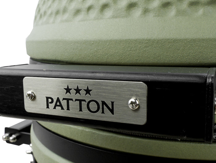 Patton Pre Order: Patton - Premium Kamado 15'' Olive Green
