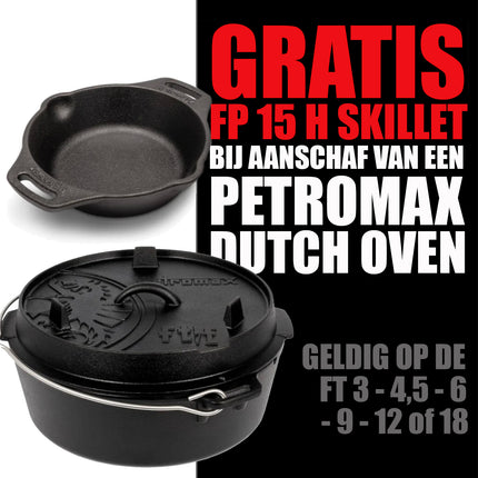 Petromax Petromax - Dutch Oven zonder pootjes