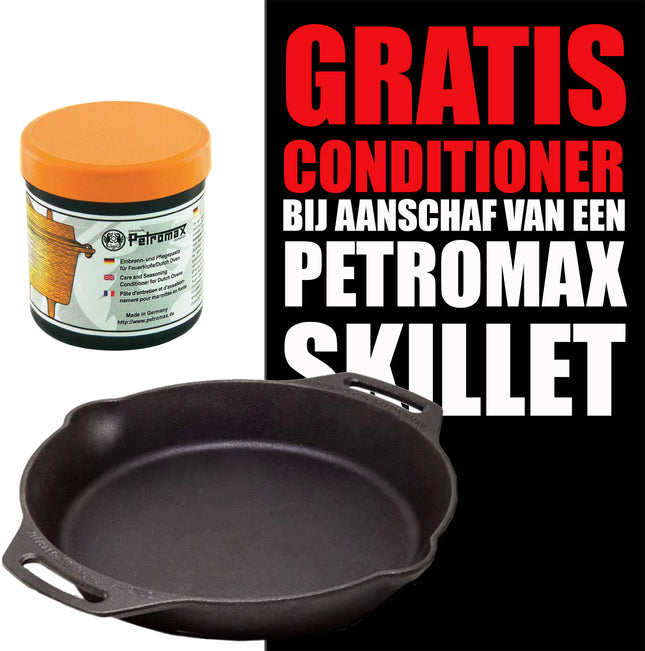 Petromax Petromax - Gietijzeren Skillet 2 handvatten