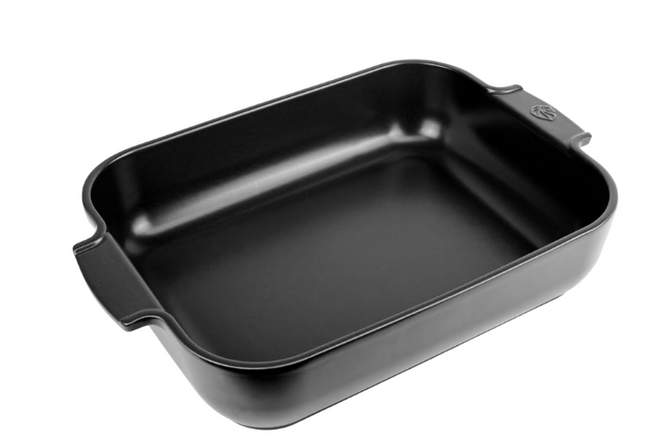 Peugeot France Peugeot France Appolia keramische ovenschaal, Satijnzwart