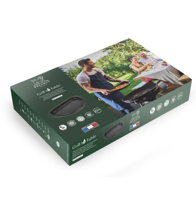 Peugeot France Peugeot France Grill to Table BBQ schaal halve maan zwart