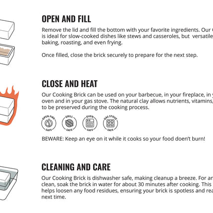 Römertopf Römertopf Kooksteen Bricknic Zand