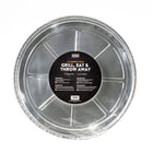 SMOKIN' FLAVOURS Smokin' Flavours Aluminium druippan rond Large (5stuks)