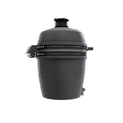The Bastard kamado PRO Large Solo Graphite zijaanzicht