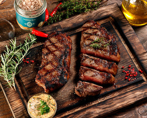 The Black - Angus / Don Pedro The Black – Entrecôte – Black Angus, 120 dagen graangevoerd per 2 verpakt ca. 450 gr.