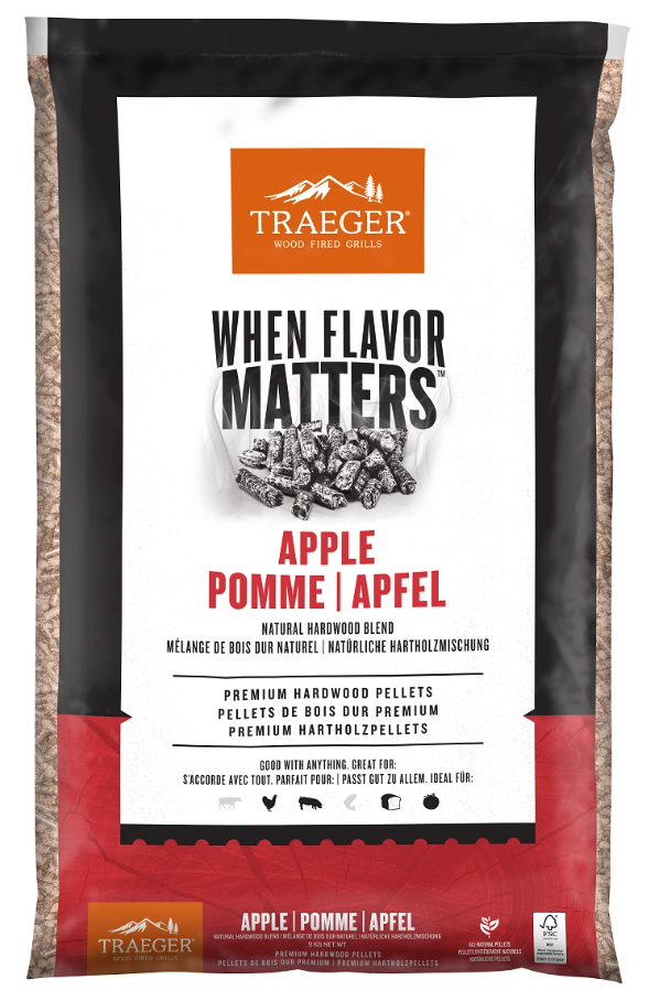 Traeger Wood Fired Grills Traeger Wood Fired Grills - FSC Appel Blend Pellets 9kg