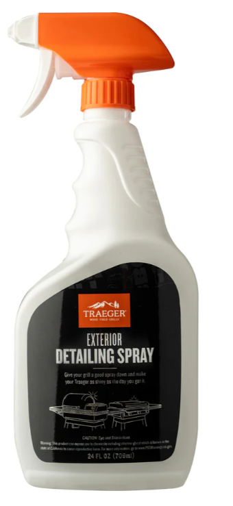 Traeger Wood Fired Grills Traeger Wood Fired Grills - Grill exterior detailing spray