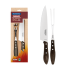 Tramontina Churrasco Tramontina Churrasco Carving set, 2-delig - Bruin