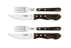 Tramontina Churrasco Tramontina Churrasco JUMBO 4-delige steakbestek - Bruin