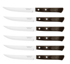 Tramontina Churrasco Tramontina Churrasco Pizza steak bestek 6-delig - Bruin