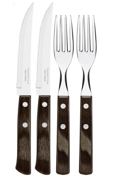 Tramontina Churrasco Tramontina Churrasco Steak-/Pizza Cutlery set FSC UITLOPEND