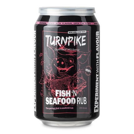 Turnpike Barbecue Turnpike - Smokers Fish 'n Seafood Rub 235 gram