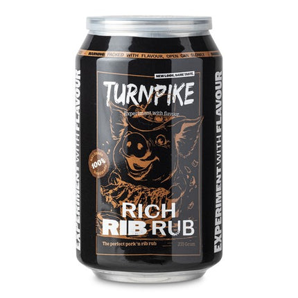 Turnpike Barbecue Turnpike - Smokers Rich Rib Rub 235 gram