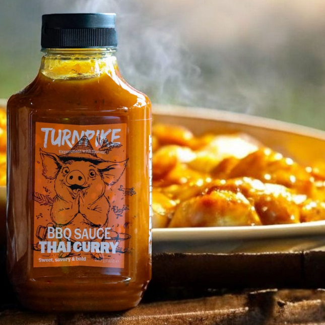 Turnpike Barbecue Turnpike - Thai Curry BBQ Sauce 445 gram