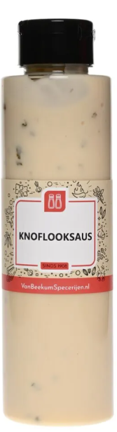 Van Beekum Specerijen Knoflooksaus Knijpfles - 500 ml