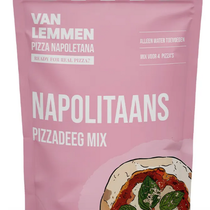 Van Lemmen Napolitaanse pizzadeeg mix
