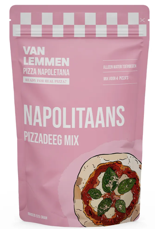 Van Lemmen Napolitaanse pizzadeeg mix