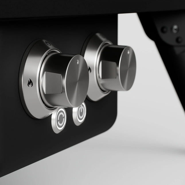 Witt Witt ETNA Rotante Control 16'' EU Pizza - Zwart