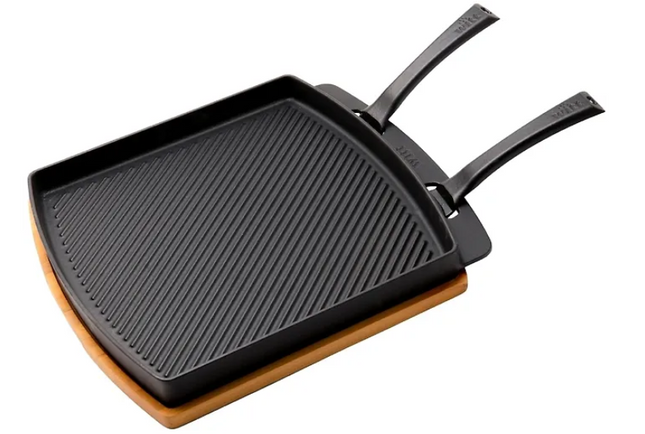 Witt Witt Pizza 2 zijdig Rooster/ Kookpan Hout