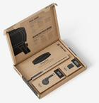 Witt Witt Pizzadoos 14'' pizzaschep, snijwiel, deegschraper zwart