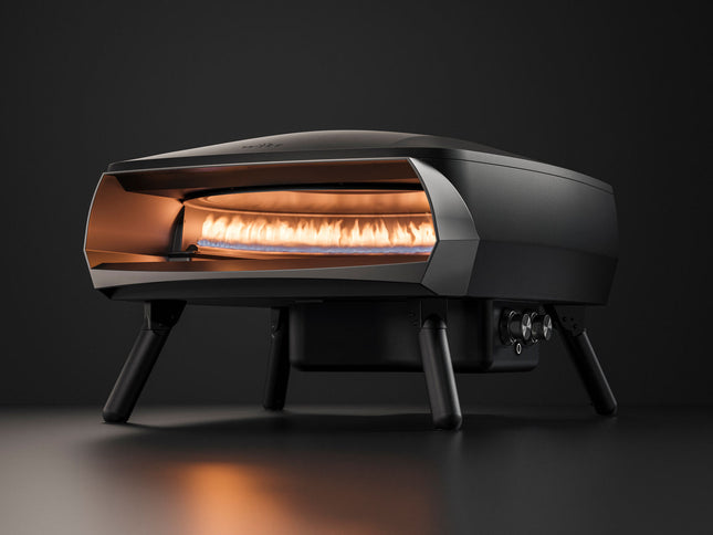 Witt Witt Rotante Pizza Oven 16" Mat Zwart