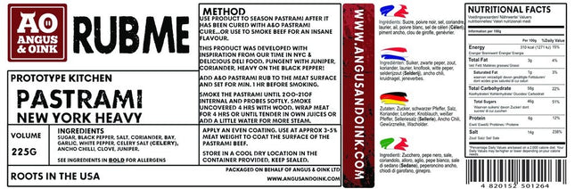 Angus & Oink Angus & Oink Pastrami Rub