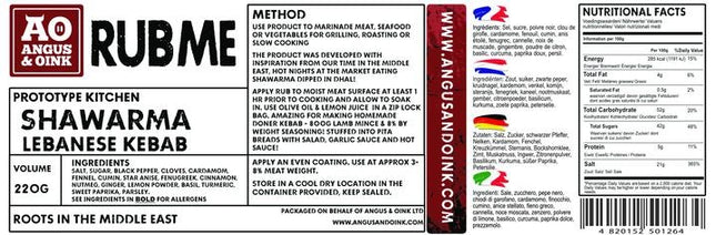 Angus & Oink Angus & Oink Shawarma
