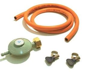 Beef Exclusief B.V. Gas drukregelaar of gasdrukset slanglengte 150 cm.