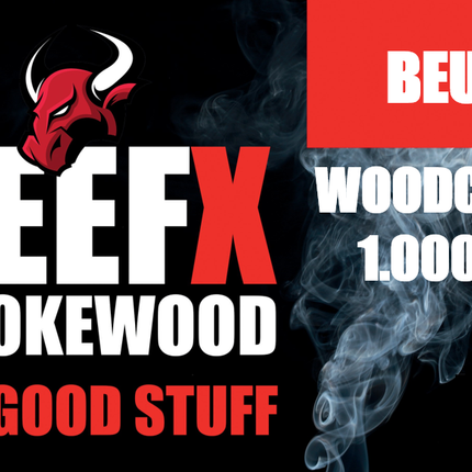 BEEFX Smokewood BEEFX - Smokewood Beuk Chips 500 gram