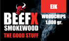 BEEFX Smokewood BEEFX - Smokewood Eik Chips 1 kg