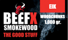 BEEFX Smokewood BEEFX - Smokewood Eik Chunks 1 kg