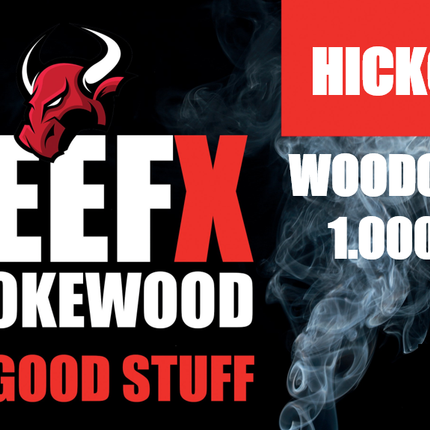 BEEFX Smokewood BEEFX - Smokewood Hickory Chips 1 kg