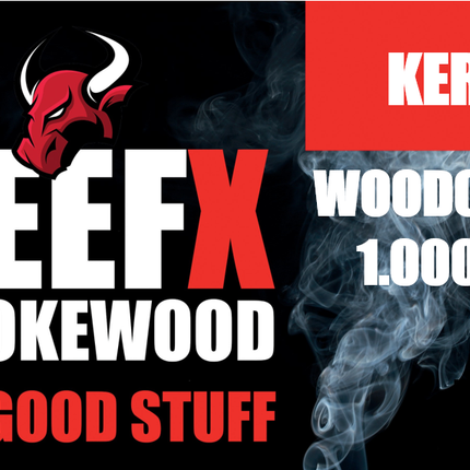 BEEFX Smokewood BEEFX - Smokewood Kers Chips 1 kg