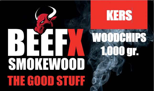 BEEFX Smokewood BEEFX - Smokewood Kers Chips 1 kg